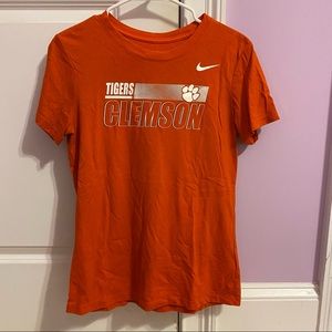 NIKE Clemson DriFit Short Sleeve Shirt